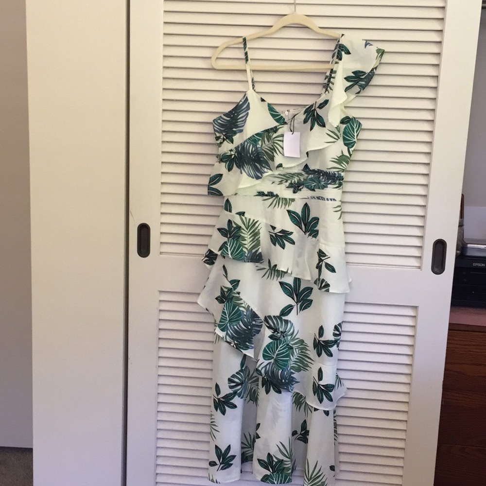 Brand new tropical dress
